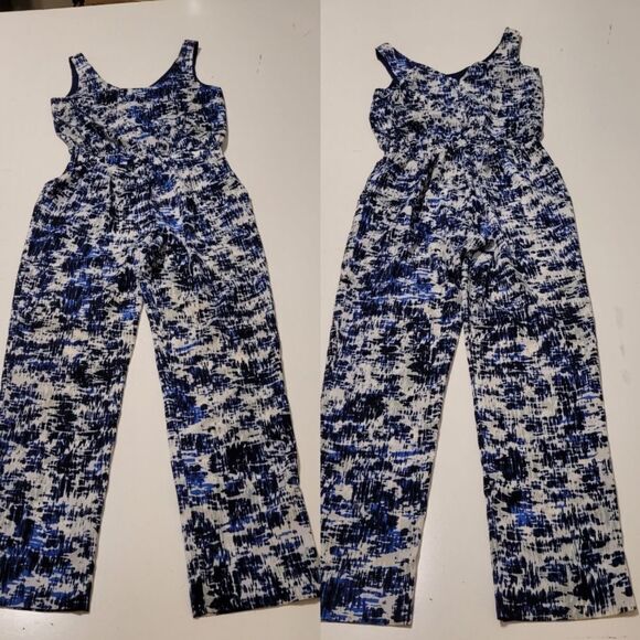 TRAVEL PERFECT WRINKLE RESISTANT JUMPSUIT W/ POCKETS VINCE CAMUTO 2 4 6 SMALL - Picture 8 of 9